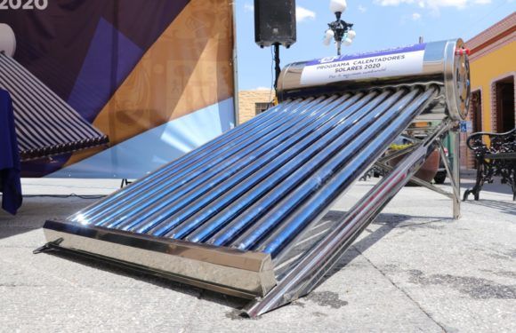 Benefician a 346 familias encarnacionenses con calentadores solares