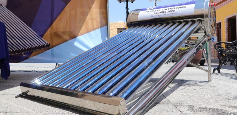 Benefician a 346 familias encarnacionenses con calentadores solares