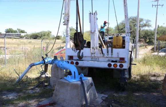 Disminuye suministro de agua potable en zona centro por mantenimiento de Pozo #7