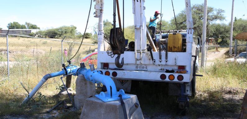 Disminuye suministro de agua potable en zona centro por mantenimiento de Pozo #7