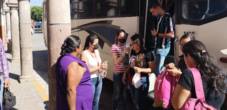 Implementan medidas de seguridad para prevenir Coronavirus en Unión de San Antonio
