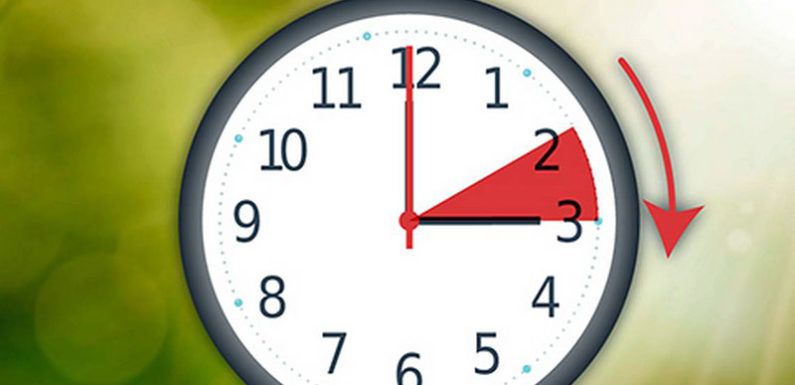 No olvides adelantar una hora tu reloj