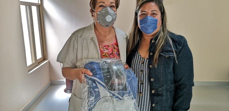 Entregan equipo de protección a médicos municipales