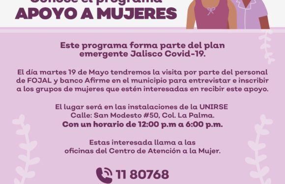 Invita Gobierno Municipal a participar en Programa de Apoyo a las  Mujeres
