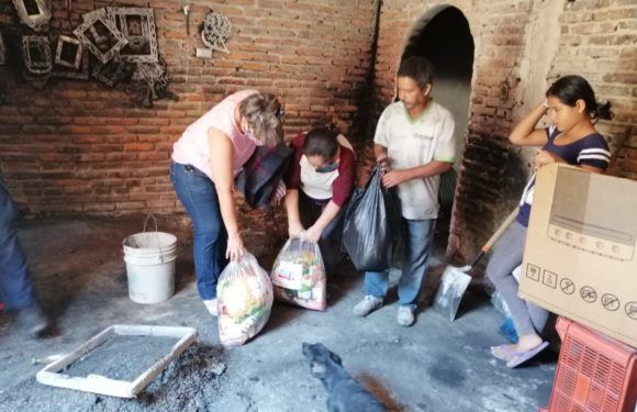Apoyará DIF Lagos a familia afectada por incendio