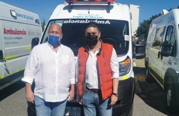 Cuenta Lagos con dos nuevas ambulancias