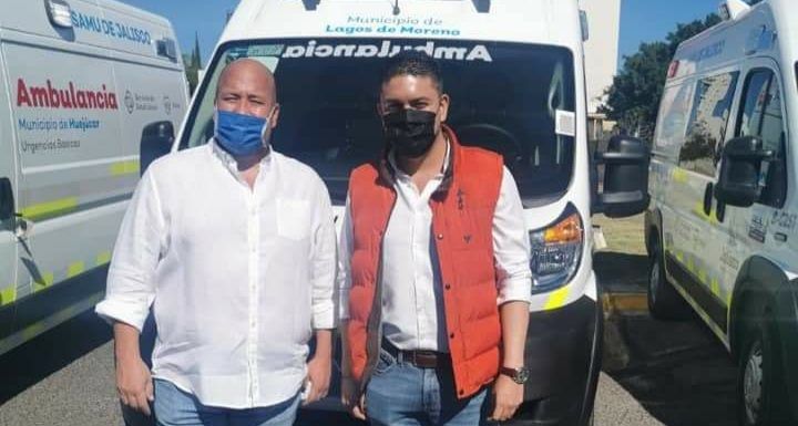 Cuenta Lagos con dos nuevas ambulancias