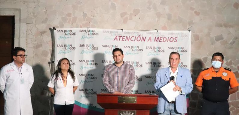 Se registra brote de Covid-19 en San Juan de los Lagos