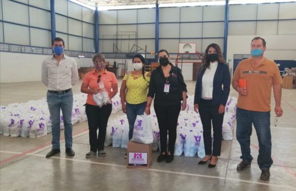 Comienza la entrega de despensas para estudiantes vulnerables
