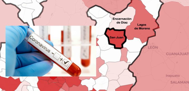 Registra Región Altos Norte 284 casos de COVID-19 en los últimos 15 días
