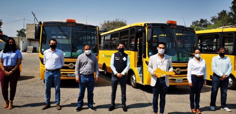 Amplían la ruta de transporte escolar con la llegada de un nuevo autobus
