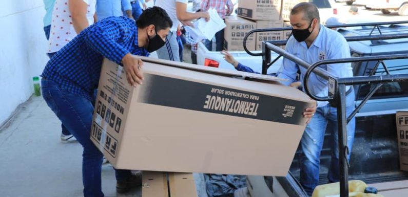 Benefician a 163 familias encarnacionenses con calentadores solares