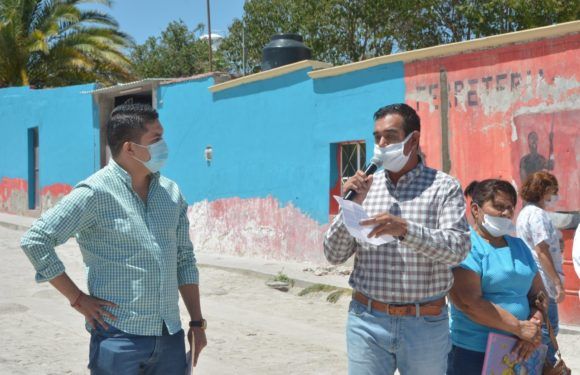 Recorre Tecutli Gómez la zona Norte del municipio para entregar importantes obras