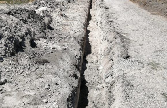 Renuevan red de distribución de agua potable