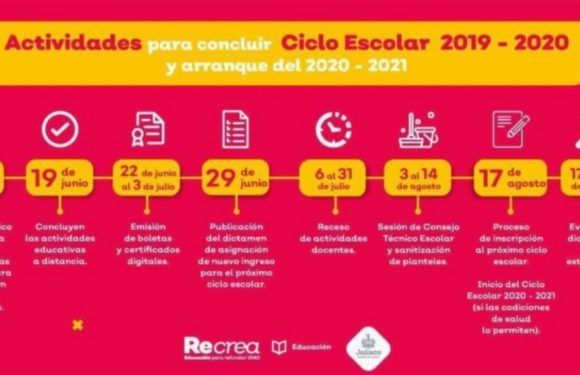 En Jalisco el nuevo ciclo escolar comenzará el 17 de agosto