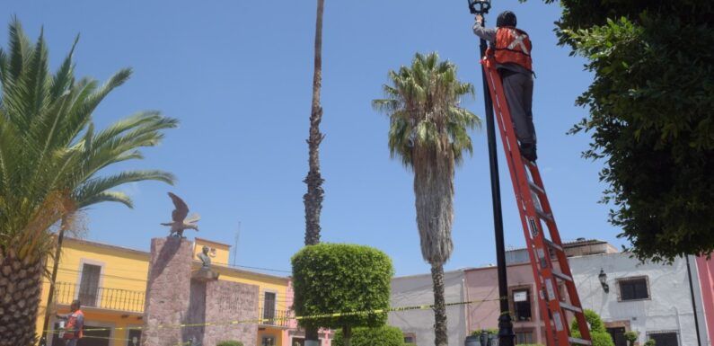 Instalarán lámparas tipo led en las zonas más concurridas de la ciudad