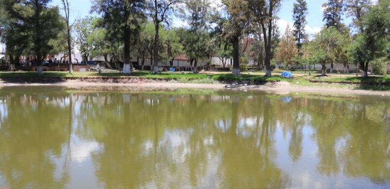 Dan mantenimiento al centro recreativo Los Cedazos