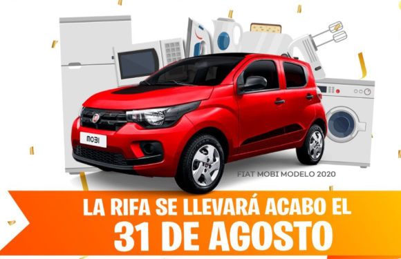 Rifa de auto y electrodomésticos se realizará el 31 de agosto