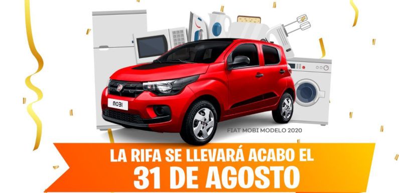 Rifa de auto y electrodomésticos se realizará el 31 de agosto