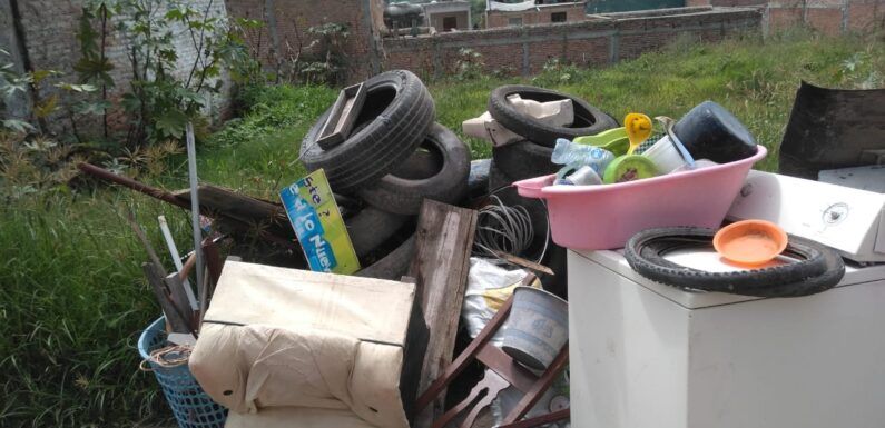 Continúan los trabajos de descacharrización para evitar el mosquito del dengue