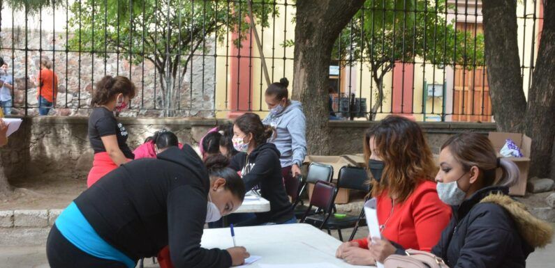 Habilitan módulo para la entrega de paquetes Recrea que quedaron pendientes