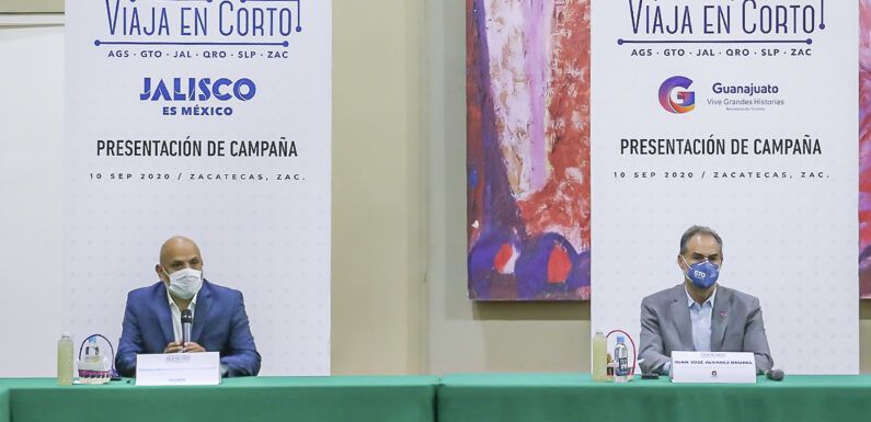 Jalisco y otros cinco estados presentan la campaña interestatal “Viaja en corto”