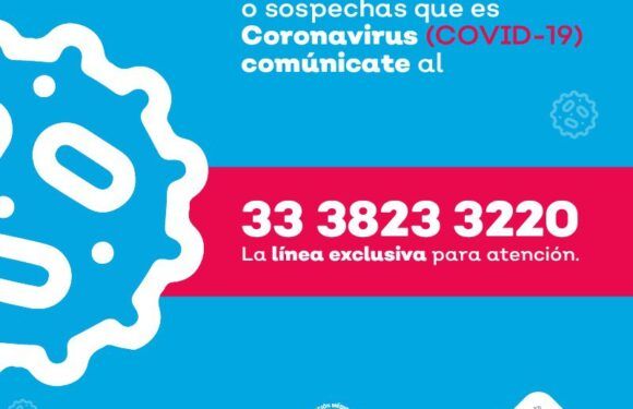 Suspenderán por 7 horas Línea COVID-19 Jalisco