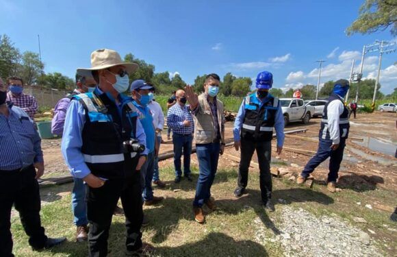 Planta tratadora de agua que se construye en La Laguna, registra un avance del 45 por ciento