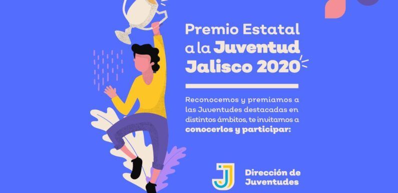 Invita Gobierno Municipal a participar en el Premio Estatal de la Juventud 2020