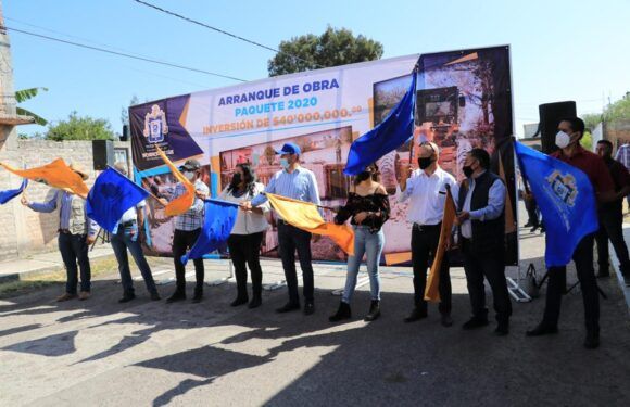 Arranca pavimentación de la calle Carmen González y Muñoz