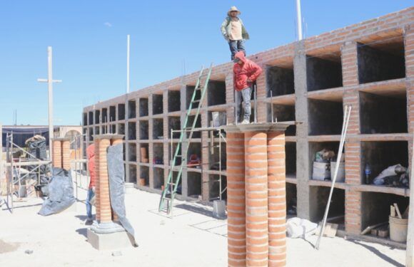 Construyen 144 gavetas en Cementerio Municipal de Encarnación