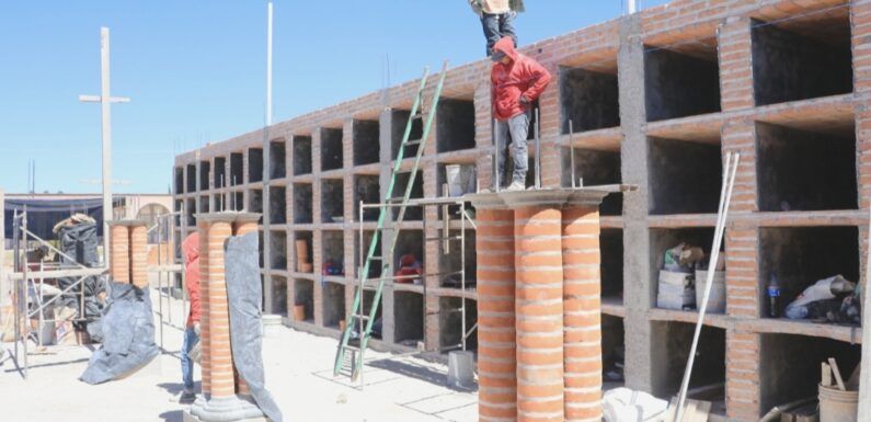 Construyen 144 gavetas en Cementerio Municipal de Encarnación