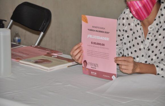 Beneficiarán a 48 mujeres con el programa Fuerza Mujer para impulsar actividad comercial