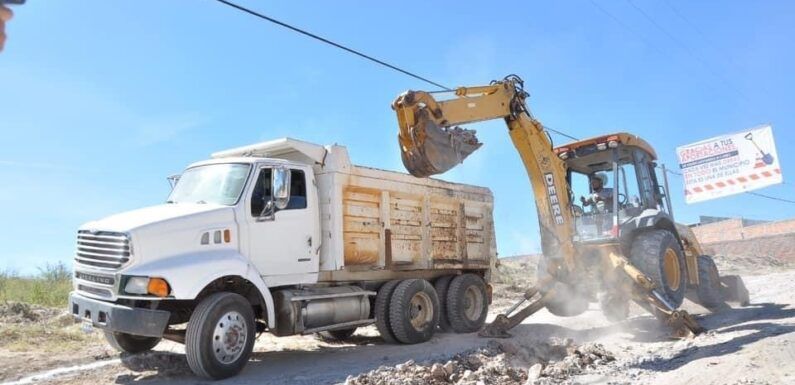 Continúa el Maratón de Obras en las colonias Plan de los Rodríguez, La Palma, y La Ladera,