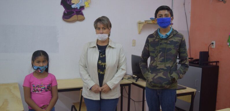 Niños laguenses ganan mención honorífica en concurso nacional de dibujo