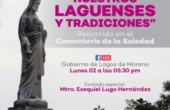 Realizarán recorrido virtual en el Panteón de la Soledad con motivo del Día de Muertos