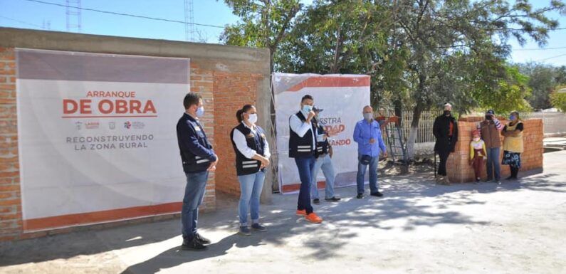 Entrega Tecutli Gómez importantes obras en la comunidad de La Merced