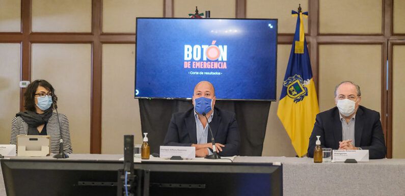 Botón de emergencia en Jalisco funcionó; rompió cadena de contagios, revirtió tendencia ascendente y disminuyó ocupación hospitalaria