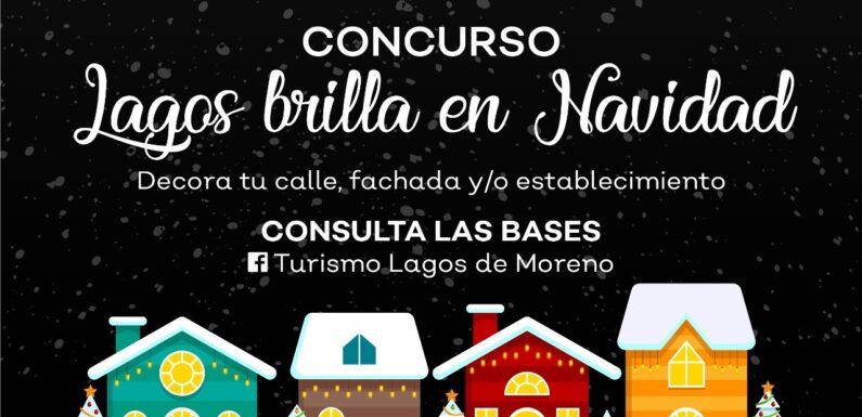 Lanzan convocatoria para participar en concurso ´Lagos Brilla en Navidad´