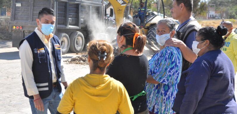 Llega Maratón de Obras Públicas a fraccionamiento Capuchinas