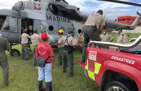 Concluyen trabajos de Protección Civil Jalisco en el estado de Tabasco