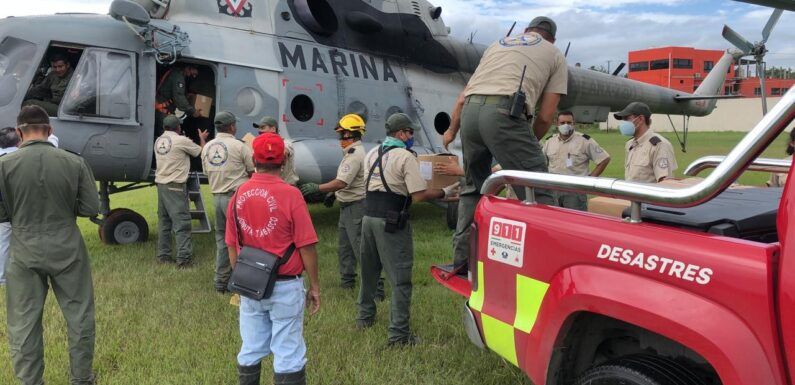 Concluyen trabajos de Protección Civil Jalisco en el estado de Tabasco