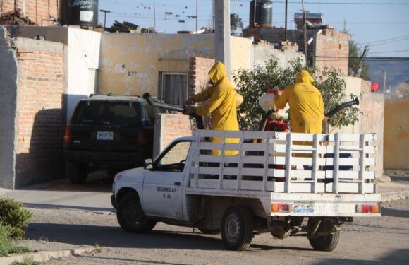 Continúan las labores de sanitización en colonias y espacios públicos