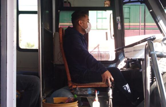 Supervisa tránsito municipal que se cumplan medidas sanitarias en transporte público