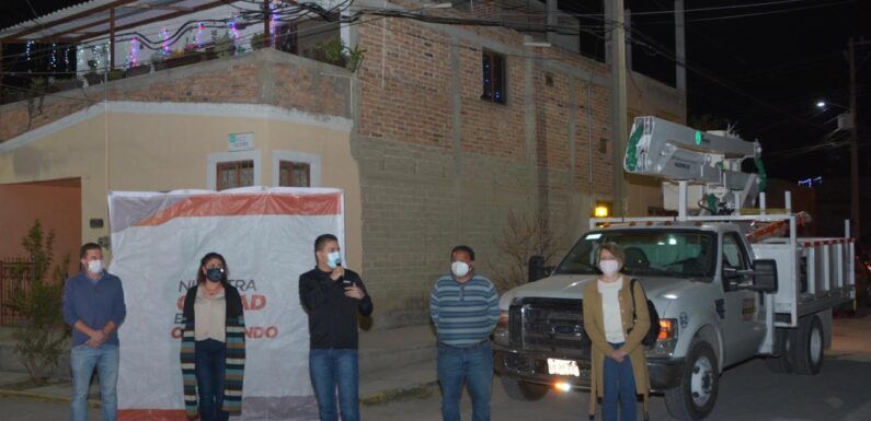 Renuevan el alumbrado público de toda la ciudad con tecnología led