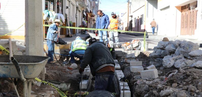 Construyen boca de tormenta para evitar inundaciones