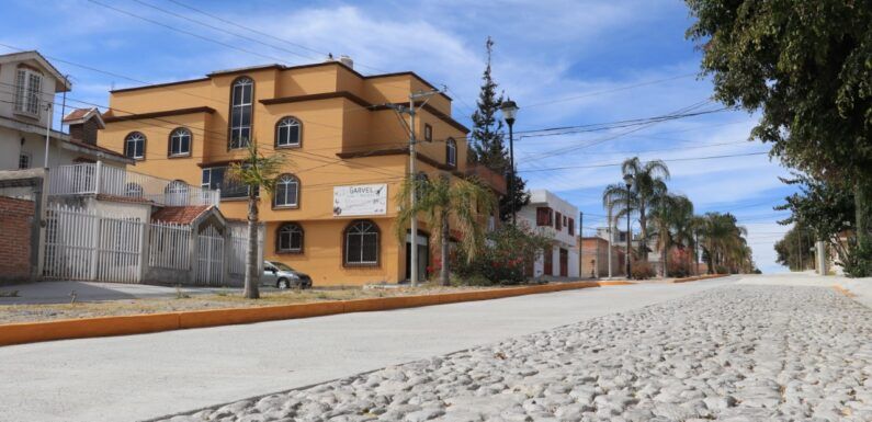 Concluyen trabajos de rehabilitación en un tramo del bulevar Pino Suárez
