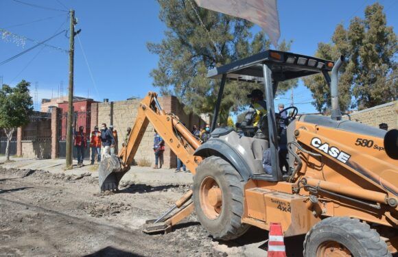 Inicia reconstrucción de la calle La Merced en Municipio Libre