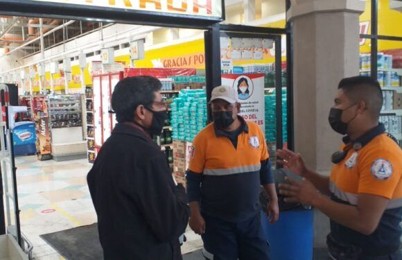 Realiza Protección Civil protocolo de revisión de medidas sanitarias
