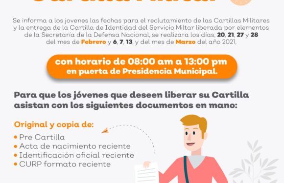 Próximos fines de semana se hará entrega de cartillas del Servicio Militar liberadas
